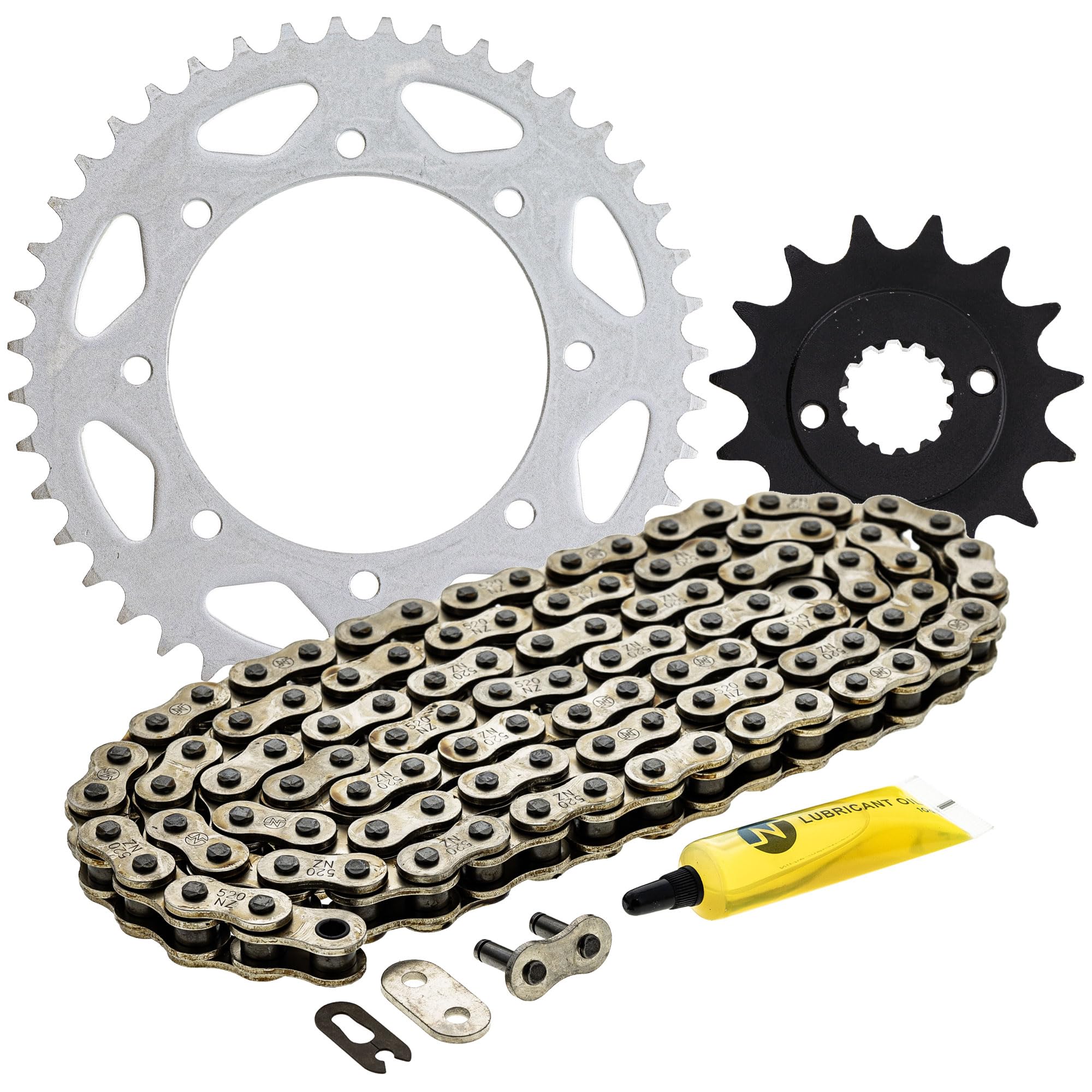 みきりん　オーダー Amazon.com: NICHE Drive Sprocket Chain Combo for Kawasaki KLR650